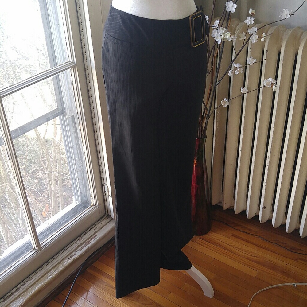 NWT iz Byer California Black Juniors Dress Pant